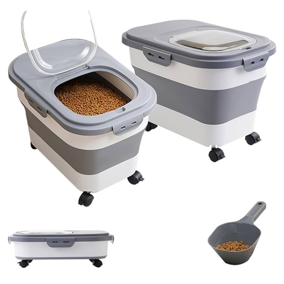 New out of package cat food collapsible storage bin - Picture 1 of 5